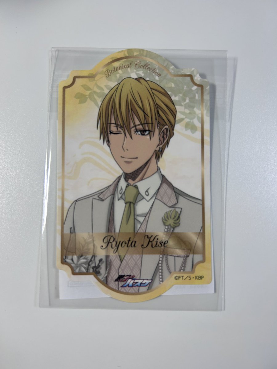 miii_161's tweet photo. 【交換】黒バス 黒子のバスケBotanical ボタニカル　ナンジャ

譲：C賞　黄瀬

求：緑間　同種 ＞ 異種

郵送交換
お気軽にお声掛けください。 https://t.co/3vJpREAuUD