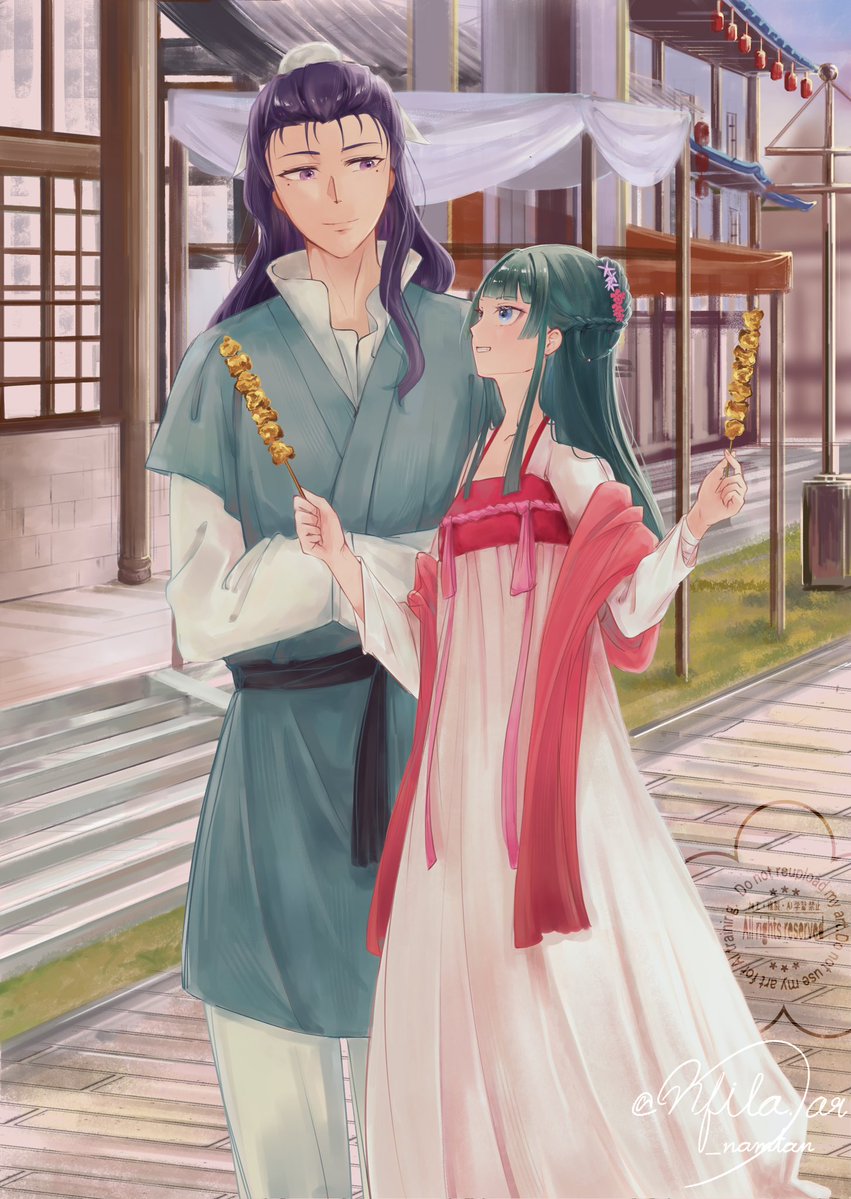 nfila_namtan's tweet photo. First Date …🌙🐈
#���猫 #薬屋FA https://t.co/gOSyBaKupK
