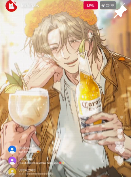 hyoukanee's tweet photo. I have Corona beer too, so I match Su-ah haha 😄🍺

#너는나의세상 #YouAreMyWorld https://t.co/h1A3p3qSy5