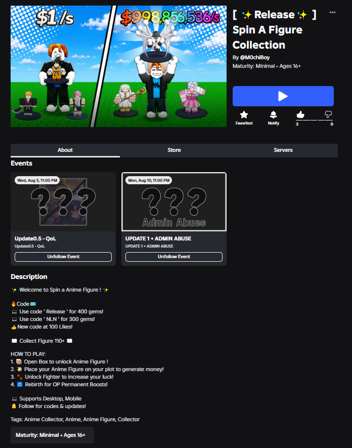 Xcrdss's tweet photo. This is the game of the person who commissioned me. I just wanted to share it, for those who like this kind of game.

https://t.co/ABXSdulNKN

If there are any bugs or suggestions,

✧ - Open commission   ☄️
✧ - discord - beethoven112  ☄️

#Roblox / #RobloxDev /  #RobloxUI https://t.co/MGKdSsYH16
