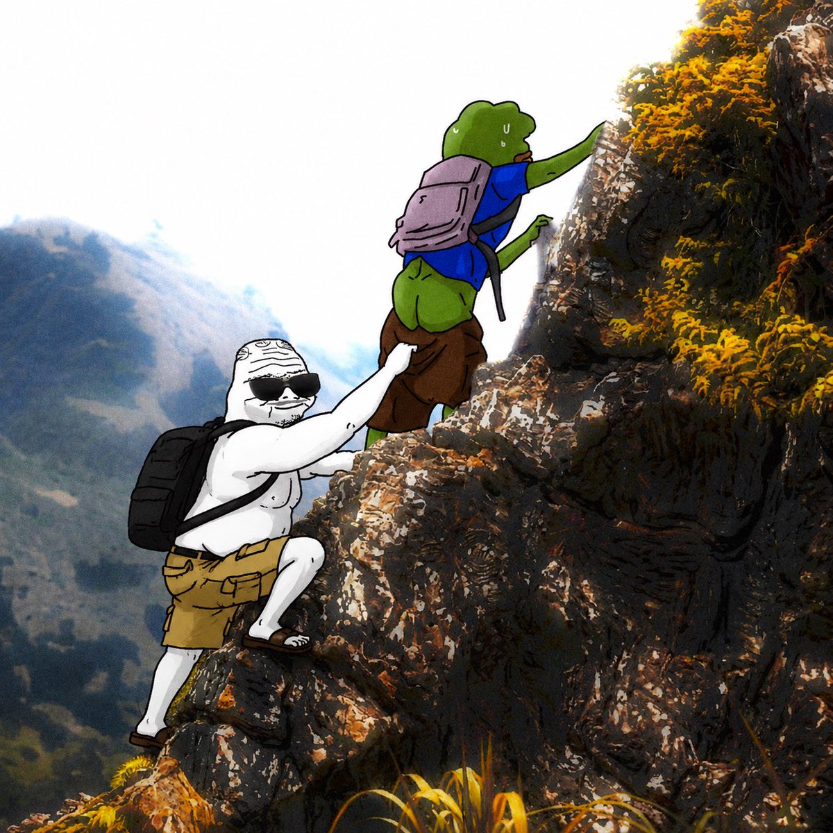 OfficialUncX's tweet photo. The hardest part of going up…

Ain’t the mountain…

It’s ignoring all the people at the bottom telling you it can’t be climbed. $unc https://t.co/CYV9CKun6C