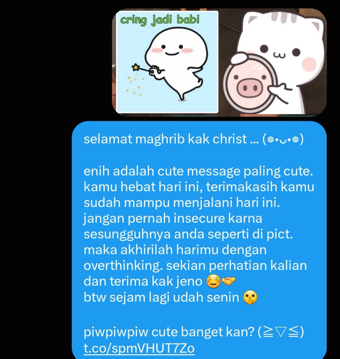 mixjeong's tweet photo. ada yg mau kiyut mesej dariku? https://t.co/WWtNXl3HJP