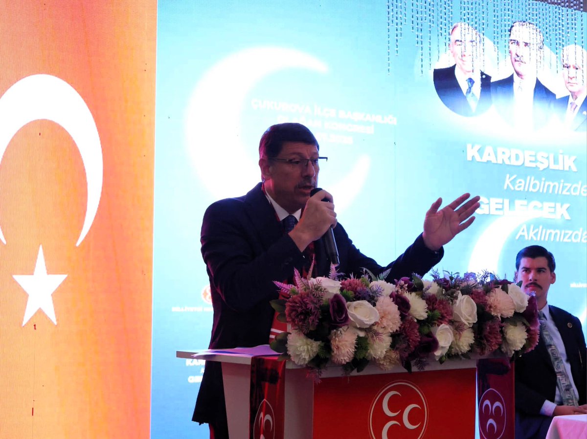 yuregirmhp's tweet photo. Çukurova İlçe Başkanlığı'mızın 7. Olağan İlçe Kongresi'ne katılmaktan büyük bir onur ve memnuniyet duyduk. Katılım ve misafirperverliklerinden dolayı  Çukurova  İlçe Başkanımız ve kıymetli teşkilatına teşekkür ediyor; yeni dönemin hayırlara vesile olmasını diliyoruz. https://t.co/vOaYlI7b1F