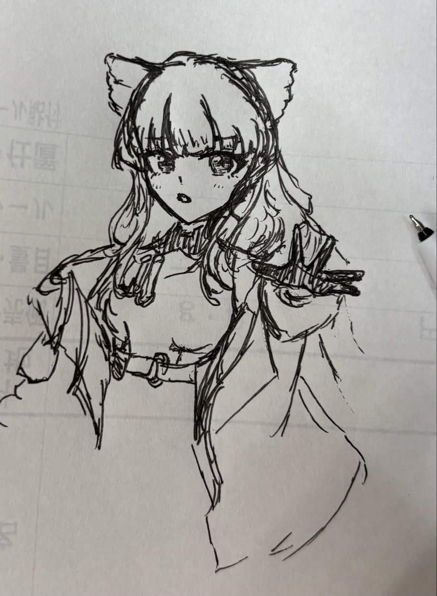Sigure_KuroO's tweet photo. 落書きペリカ
 #エンドフィールド
#イラスト #ArknightsEndfield‌ https://t.co/OZMl7MlLtC