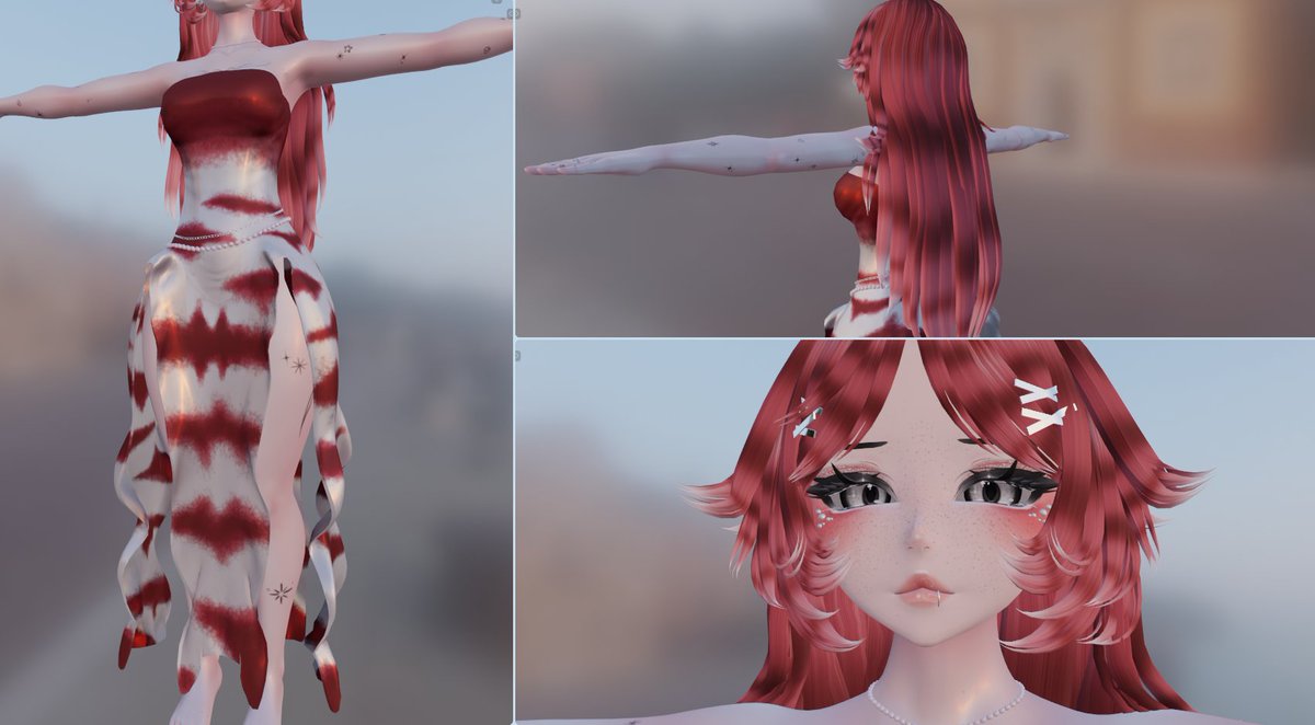 FlaccidBread's tweet photo. she knows she's the prettiest in the reef. 🌊🐟

Avatar: Elle by @kaiylast 
Dress by https://t.co/KRvjgdxJAi
#LolaSharkTale #SharkTale #VRChat #VRChatAvatar #AvatarEdit #VRChatAvatars #3DArt #Unity3D #DigitalArt https://t.co/pBqQ2OGukU