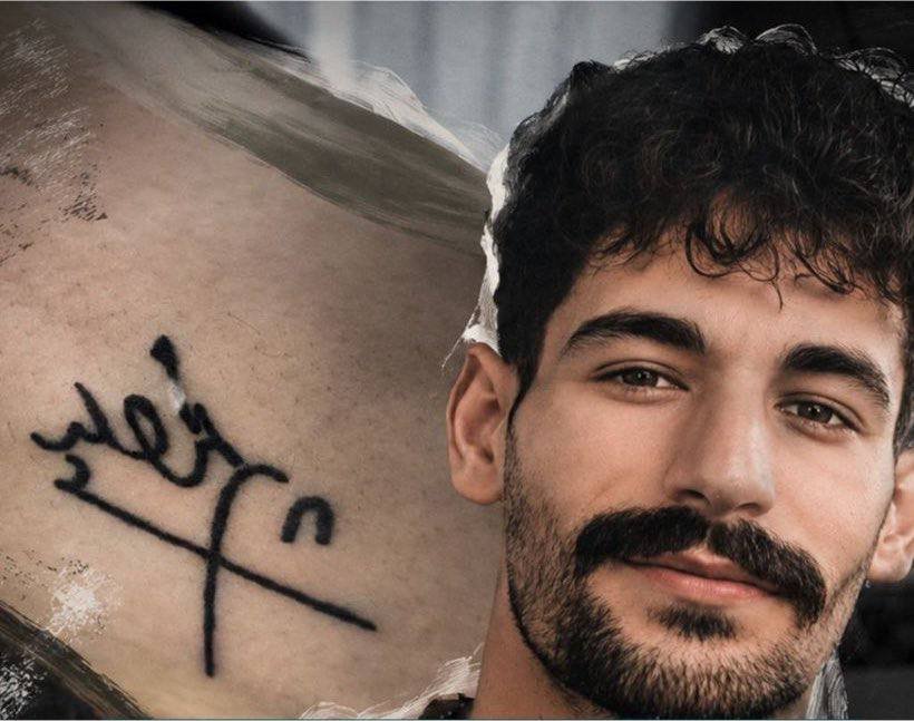 xsiarr's tweet photo. Amputation over a tattoo?
Mehdi Nezami is facing the amputation of his right hand just for having a tattoo of Reza Shah's signature.

Do not let this brutality happen in silence. Be his voice!
#StopExecutionsInIran
#MehdiNezami
@hrw
@amnesty https://t.co/ASIWiA1U99