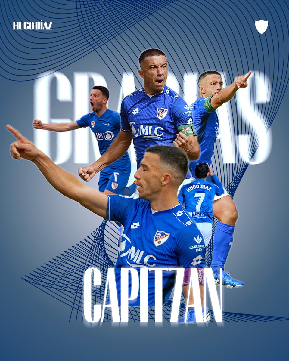 Linares_Dptvo's tweet photo. 🔵GRACIAS CAPITÁN

Hugo Díaz anuncia su retirada del fútbol por una lesión en su tobillo.

Tras vestir la camiseta azulilla durante seis temporadas seguidas, cuelga las botas convirtiéndose en una leyenda este club⚽️

Esta siempre será tu casa.💙

#ADN23700 https://t.co/XjZFLcYQy7