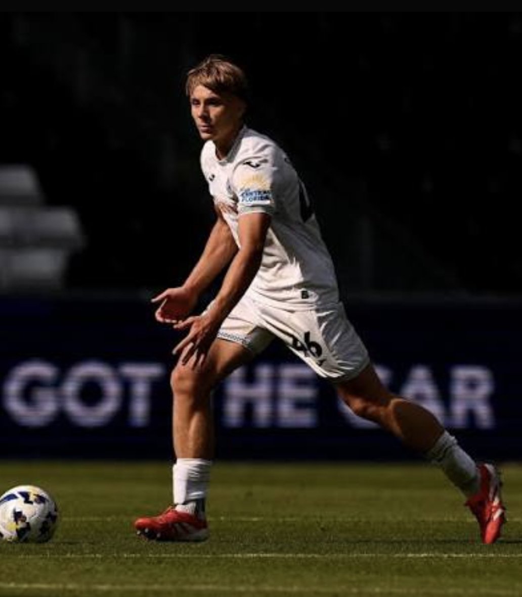 JackArmyHQ's tweet photo. Swansea City's U21s were beaten 3-0 away at Merthyr Town last night, but there were plenty of familiar faces in the starting XI.

First-team players involved included:
 Bobby Wales (24)
Arthur Parker (46)
 Ben Lloyd (36)
 Joel Cotterill (28)
 Dan Watts (42)

Minutes in the tank https://t.co/DJpKuFJU9o