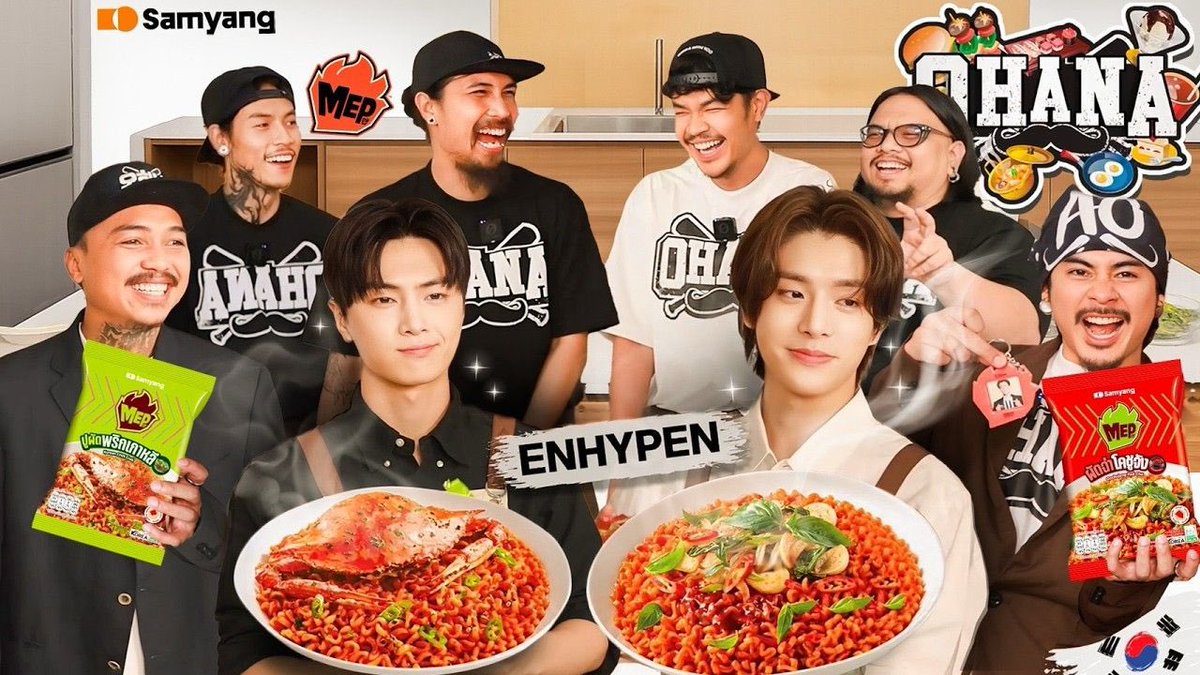 enhypenupdates's tweet photo. [YOUTUBE] 260729

What's Cooking?! Ep. 240: Sharing the ENHYPEN-style Ramyun Recipe

🔗: https://t.co/m3pR2Aoqot

JAYKE SPICES UP MEP
#JAYKExOhanaMEPMission #ENHYPEN_JAY #ENHYPEN_JAKE @ENHYPEN @ENHYPEN_members https://t.co/fPA4JHCOcs