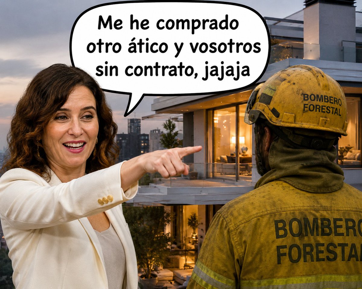 ReverendaRoja's tweet photo. En Alicante, se quedan los pisos de VPO y en Madrid ni se cortan. Le compran a la IDA un ático.
Y acordarse que también le compraron un chalecito en la sierra para los findes con su churri.

Mientras... https://t.co/a0wkAKdDTT