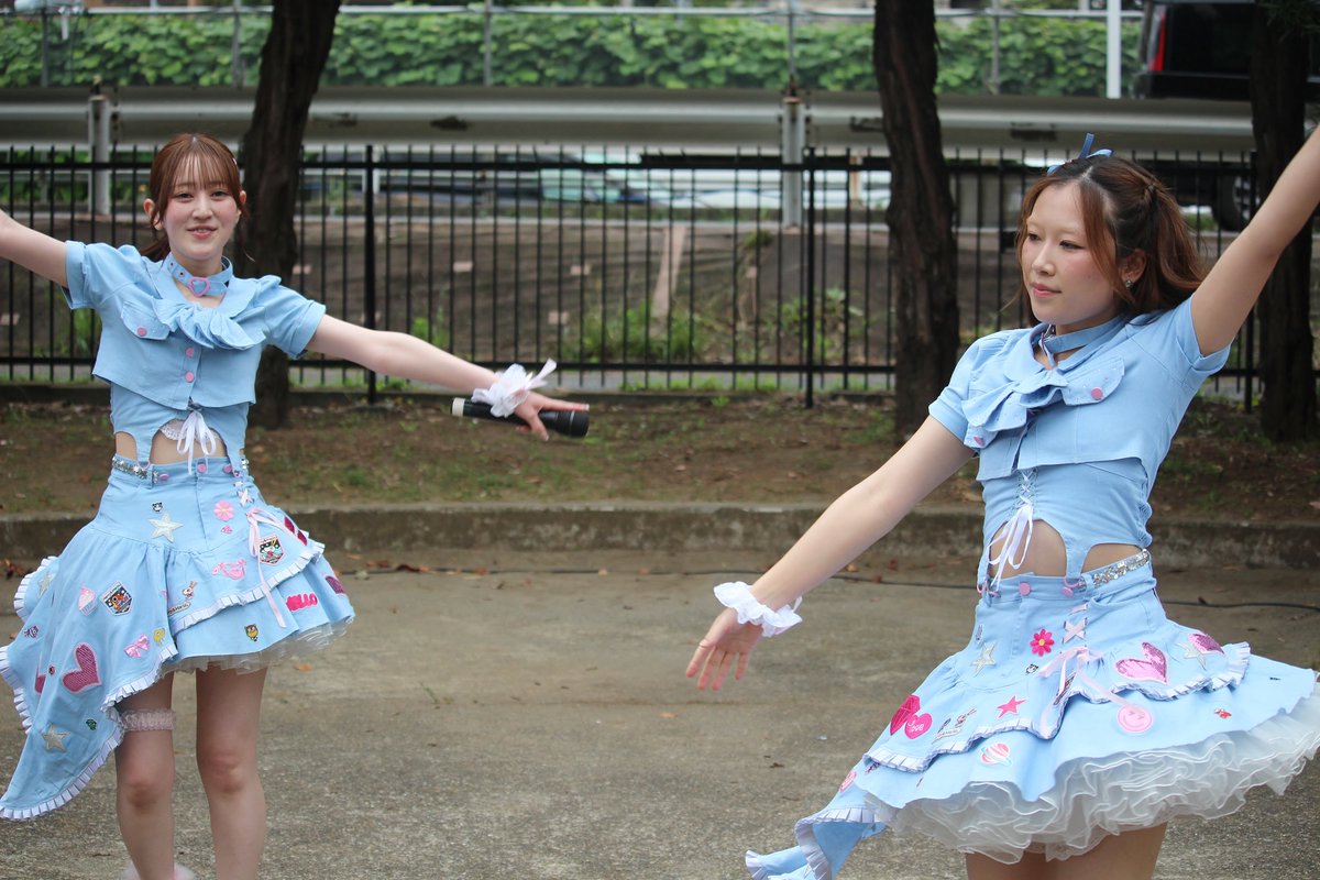 columione's tweet photo. 2026年7月18日に津田沼一丁目公園で行われた
『津田沼北口夏祭』
Milky☆Way ライブ より
3
Milky☆Wayは
『千葉県54市町村PRソングを皆さんに届けたい!』
プロジェクト 習志野市担当のアイドルユニット
#MilkyWay
#Maiki #SOW https://t.co/QbUxIzLyKi