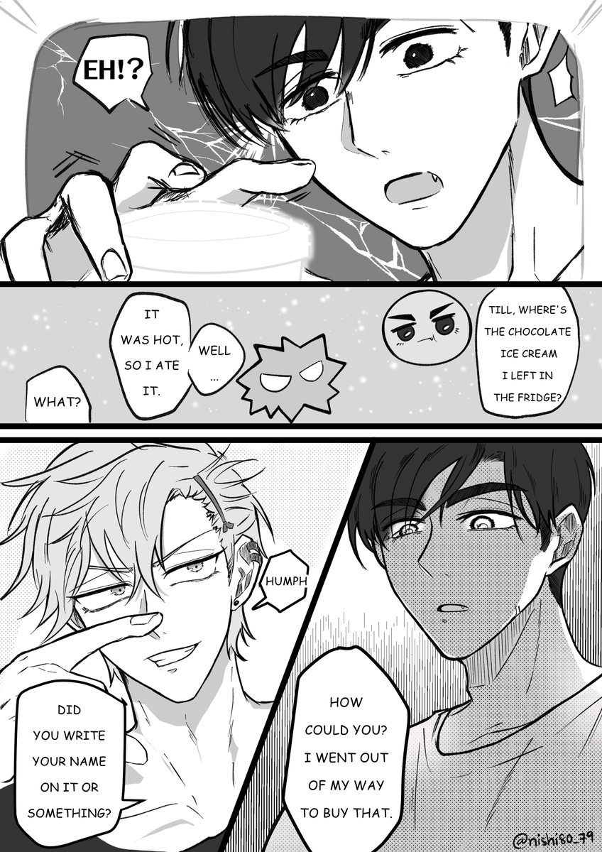 nishi80_79's tweet photo. If Ivan and Till were college roommates, it'd probably be something like this🍨
#ivantill #ALNST https://t.co/WjOaJNwG6V