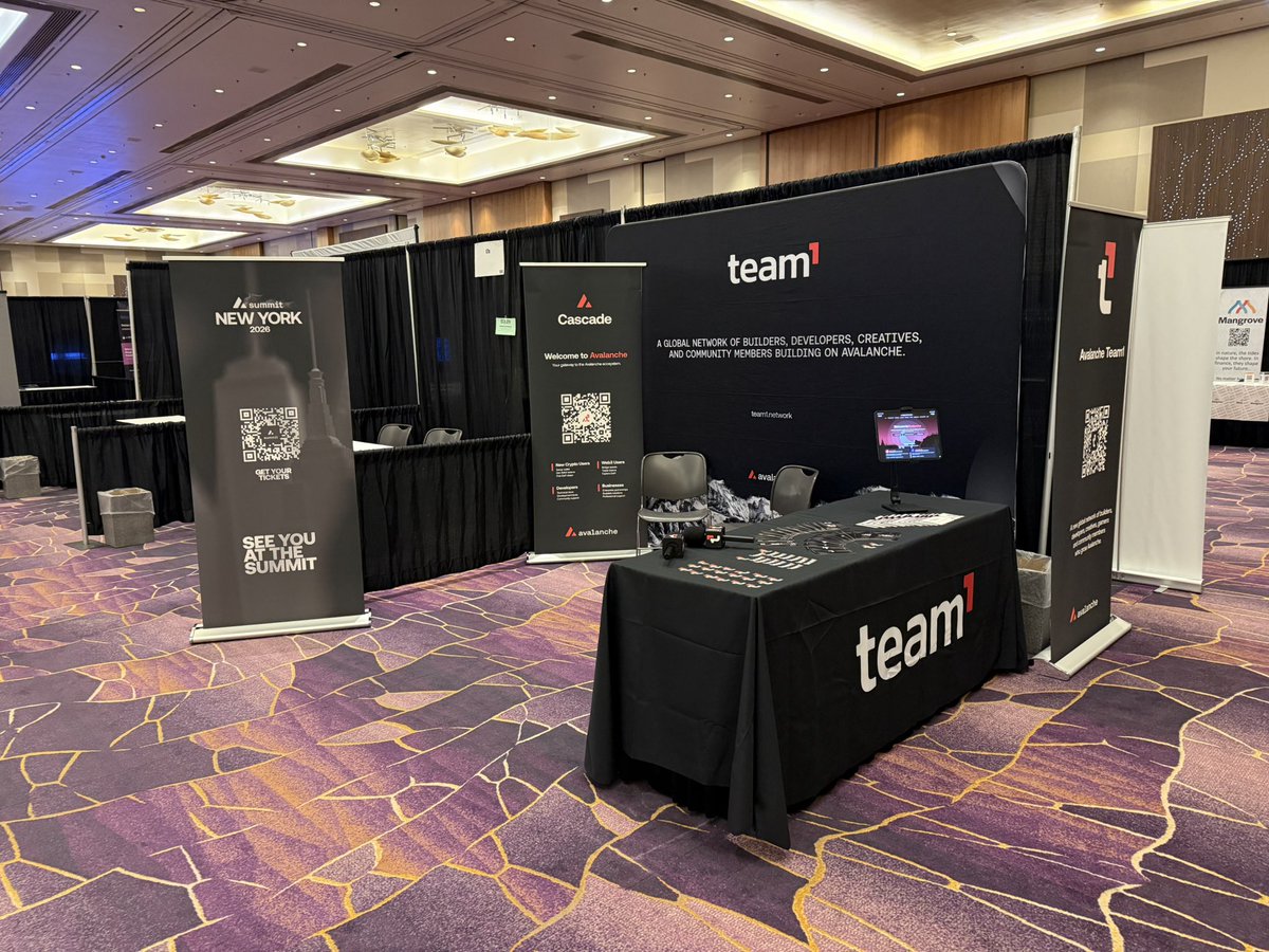 AvaxTeam1's tweet photo. Team1 is at @RareEvo this week! 

See you in Las Vegas https://t.co/xXRaMBmprc