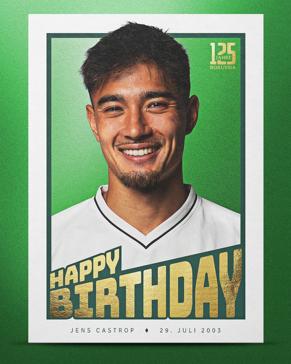 jens17_'s tweet photo. 보루시아 묀헨 글라트바흐 IG POST
💚🖤 : Happiest Birthday jenscastrop Wir gratulieren herzlichst zum 23. Geburtstag und wünschen nur das Beste!🍀 Genieße deinen Tag.
번역 : jenscastrop 생일 축하합니다!
23번째 생일을 축하하며, 모든 행운을 기원합니다!
#옌스카스트로프 #Jens https://t.co/l6wt6DePlh