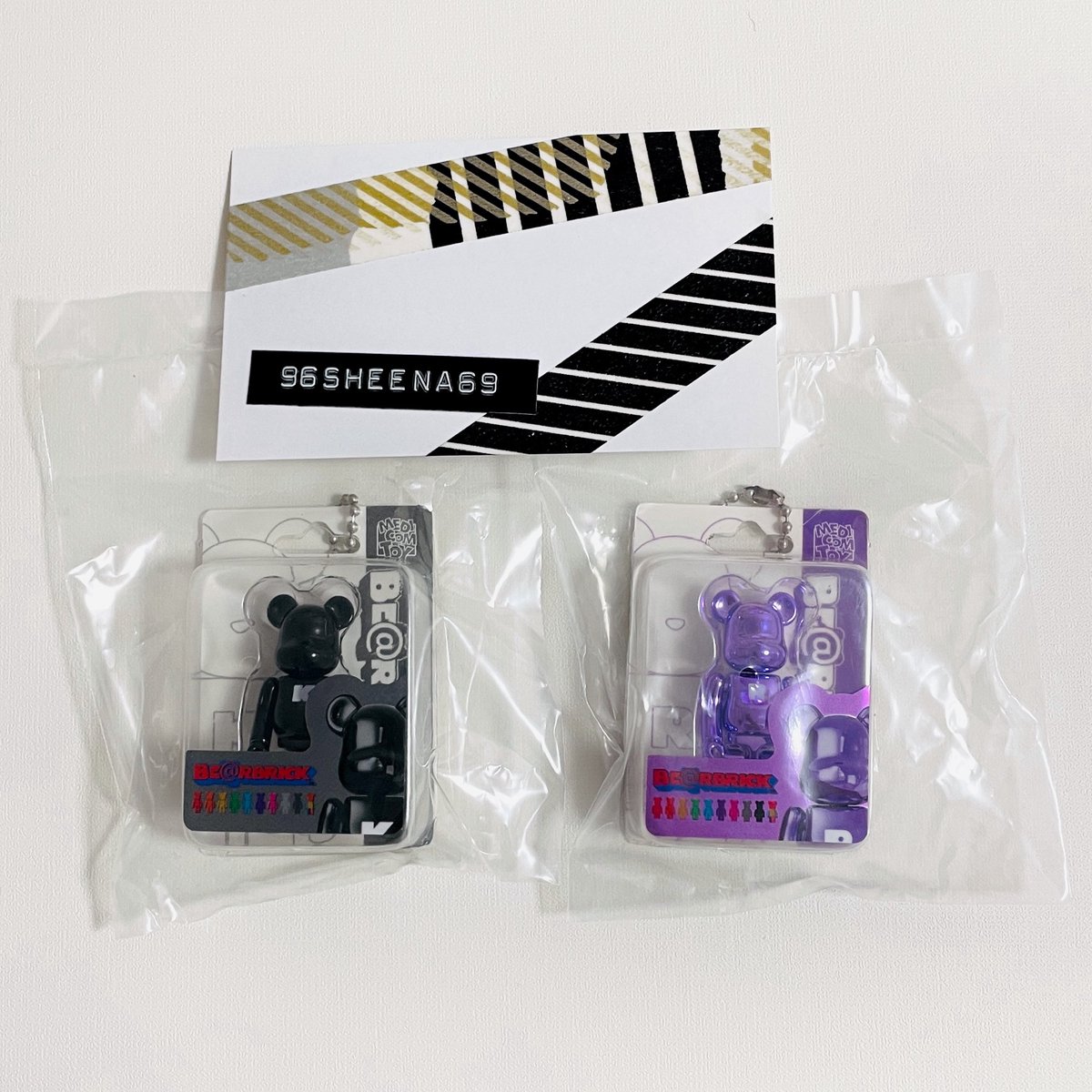 96sheena69's tweet photo. 交換🧸

BE@RBRICK Package Ch@rm Collection Vol.3 ベアブリック ガチャ カプセルトイ

譲:BLACK ブラック/PURPLEパープル
求:GOLD ゴールド>MULCH マルチ>SILVER シルバー>オレンジ

都内手渡しor郵送

お気軽にお声掛けください😌 https://t.co/cbebcHhZac