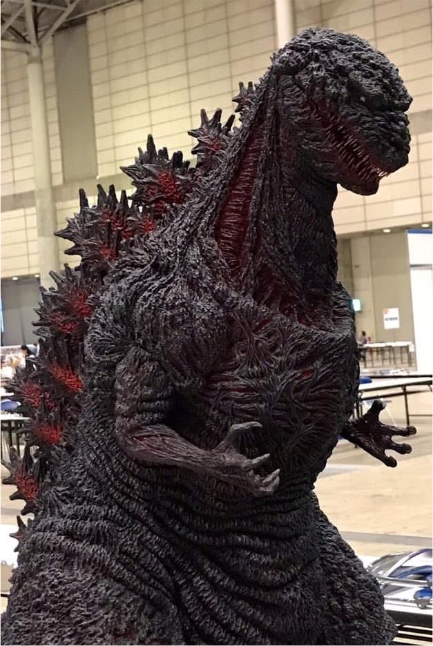 otaka0927's tweet photo. 【シン・ゴジラ】
10周年おめでとう！！

画像は過去に一回だけワンフェスに展示した
幻の90cm、FRP製のゴジラ第４形態。

https://t.co/vTGU4Ezk0r

#シン・ゴジラ
#ワンフェス https://t.co/ue1JeWtMTR