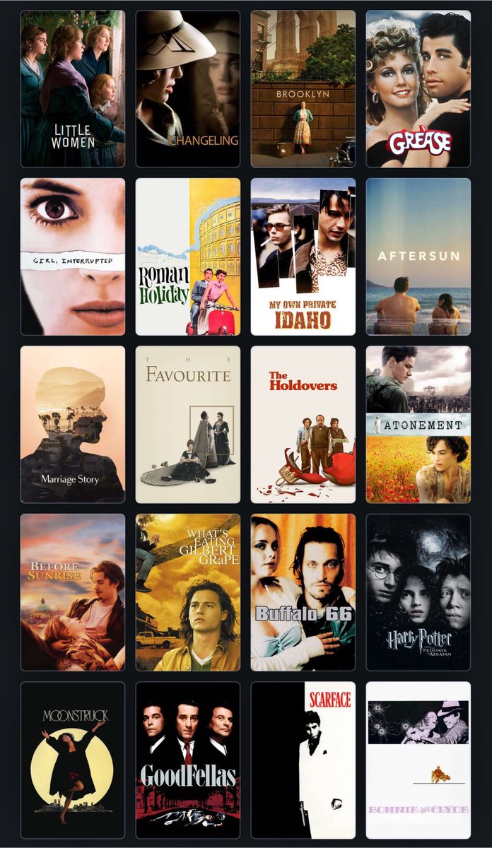 tehescreature's tweet photo. che me encantaría saber cómo me juzgaría la gente basado en las pelis q más me gustan https://t.co/miSLL1INtl
