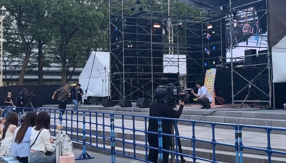 moukiteru's tweet photo. 暑い中CBCラジオ夏まつりに
来てくれたみなさん
本当にありがとうございました🙇

階段だらけの公開録音ステージも
なかるてぃんアンプラグドライブも
文化シヤッターさんのブースも
とても盛り上がりました！✨

また会える日まで…✋

#ナイチンゲールダンス #もうきて https://t.co/482f4xkV00