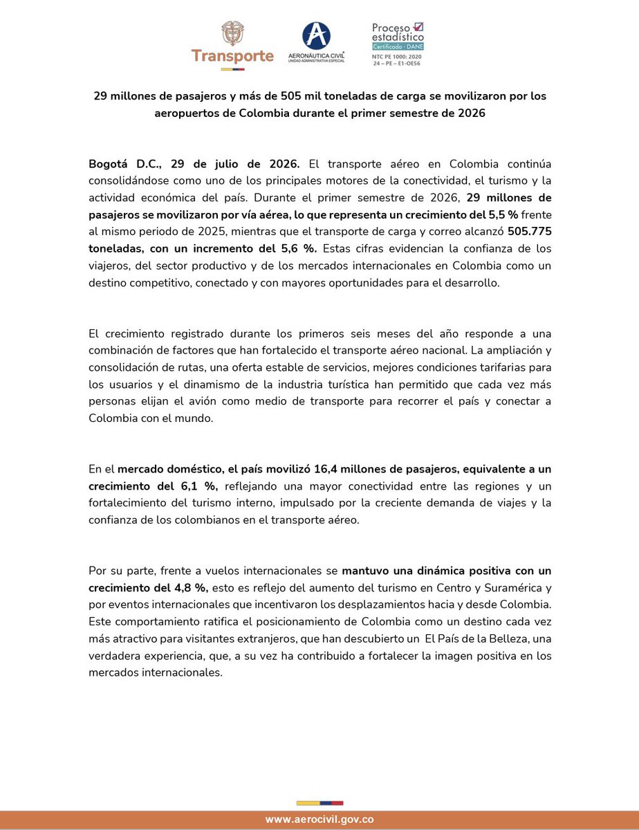 Aeronáutica Civil tweet media