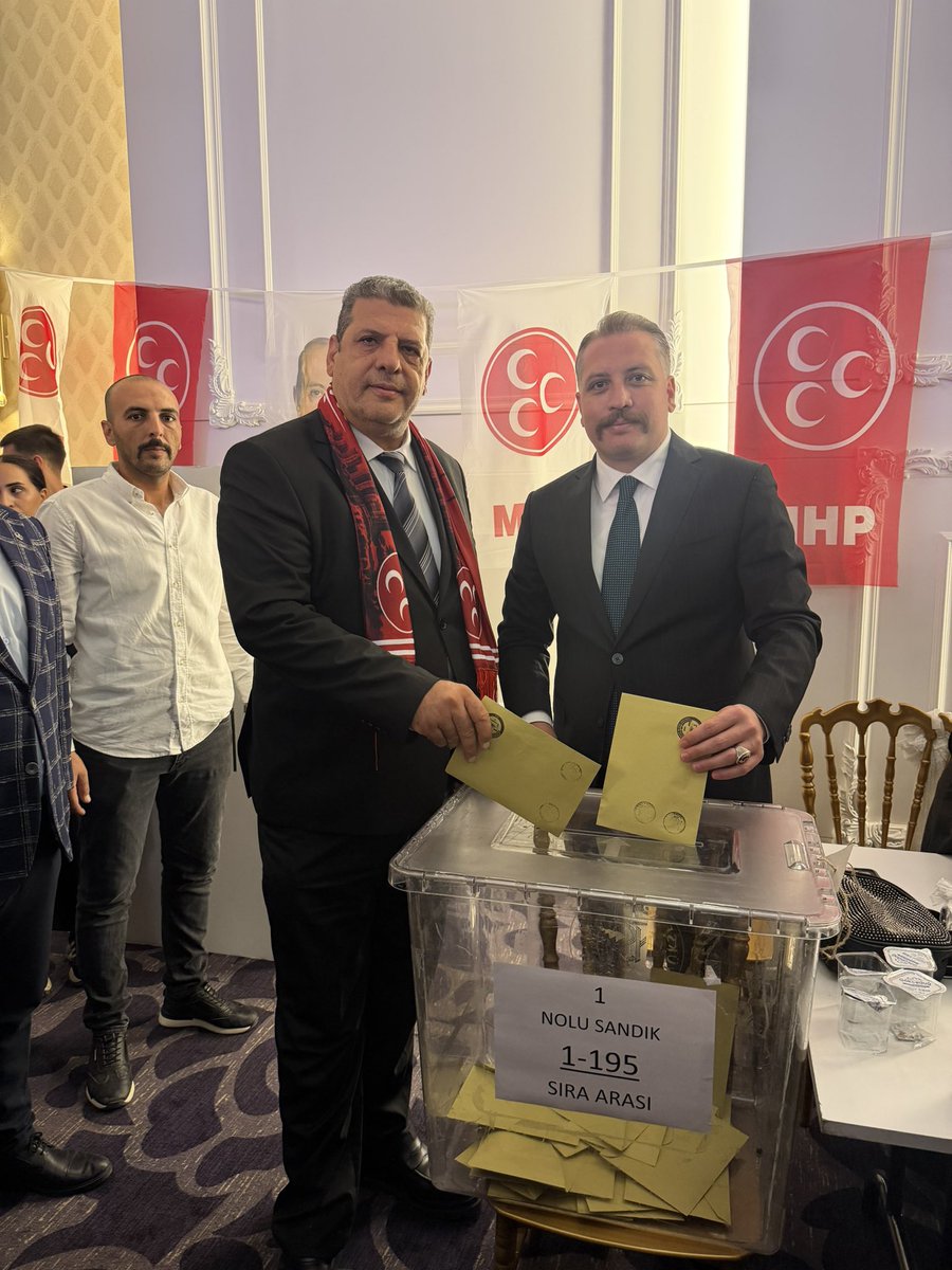 CemTutsoy's tweet photo. MHP Çukurova İlçe Kongremizde, ilçe delegesi olarak oyumuzu kullandık. Kongremizin; Çukurovamıza, Adana’mıza, teşkilatımıza ve camiamıza hayırlı olmasını temenni ediyor, birlik ve beraberliğimizin daim olmasını diliyorum. 🇹🇷 https://t.co/mYJ0aam4q1