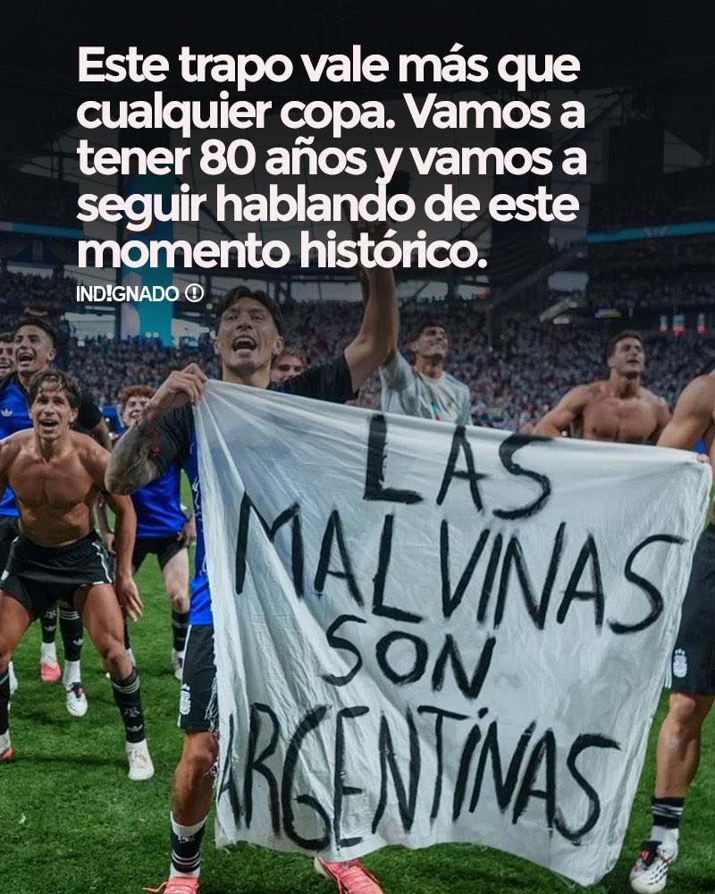 indignadoxd's tweet photo. Las Malvinas son y serán siempre argentinas https://t.co/m01WKcr909