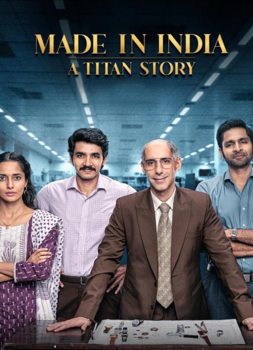 hkarkha's tweet photo. Review 
Made in India: A Titan Story is more than a story about watches, it's a story about courage, vision &amp; resilience.
My favourite line: "We all deserve the freedom to fail."

Success belongs to those who aren't afraid to fail. Truly inspiring
#MadeInIndia #Titan #Inspiration https://t.co/6u97ehvcI5