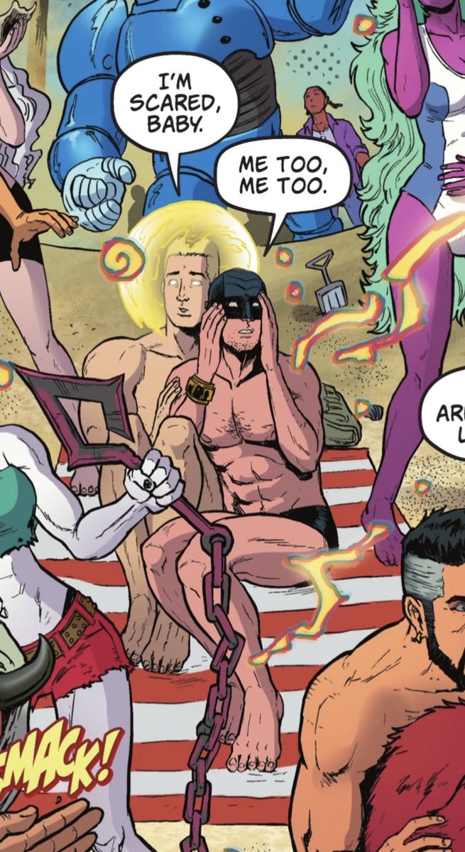 galacticdummy's tweet photo. hawkgirl summer was such a fun anthology AND kon got his own little story thanks dc https://t.co/MTnN2ZmGGb