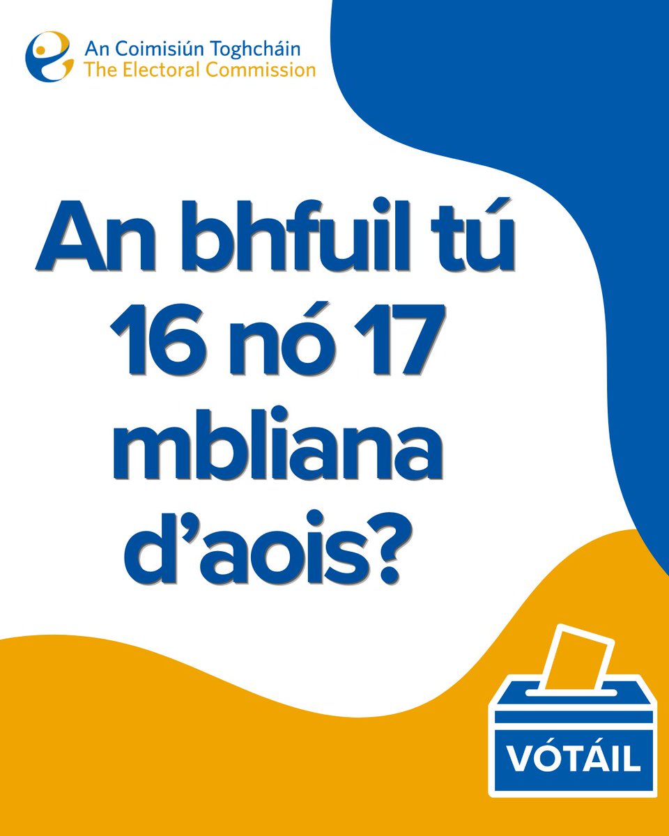 An Coimisiún Toghcháin, The Electoral Commission tweet media