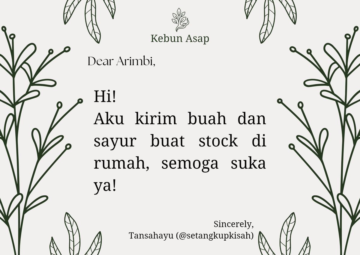 Kebun Asap tweet media