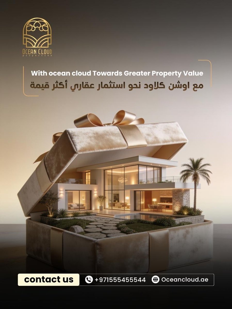 oceancloudae's tweet photo. مع اوشن كلاود نحو استثمار عقاري
أكثر قيمة
With ocean cloud Towards Greater Property Value

تواصلوا معنا عبر 
📞971 566655666
📧 info@homezone.group
🕸️ https://t.co/JYTJsYhQiU
موقعنا 
📍Abu Dhabi- Ajman
#هوم_زون#وساطة_عقارية #بيع_عقارات
#شراء_عقارات #ايجار_عقارات
استثمار_عقاري https://t.co/1b2PB8nRxQ