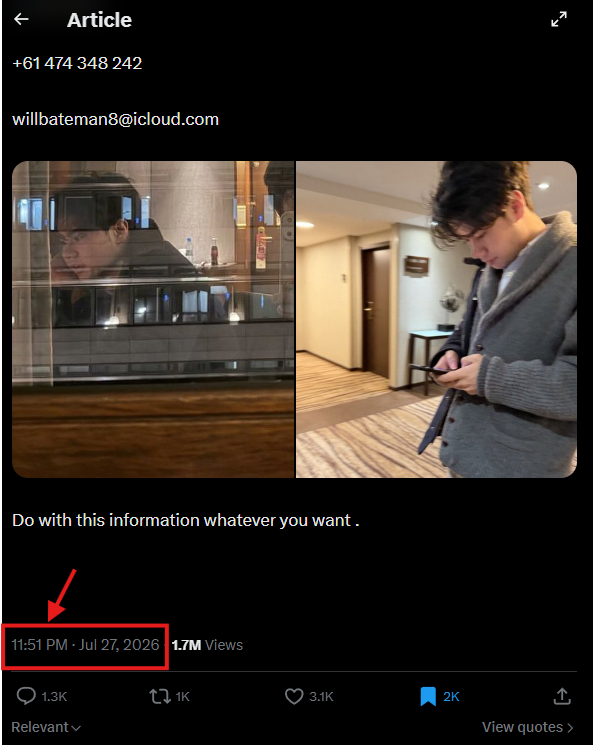 the_smart_ape's tweet photo. > be professional rugger
> explain how you and your boyfriend rugged millions.
> explain how your boyfriend rugged you in real life.
> but as a professional rugger, you just couldn't resist launching the bastille token.
> link the token to the article.
> just 43 seconds after the article was published.
> the article was posted from a new account.
> so there's no way bots were already tracking that account and launched the token.
> which means it was you.
> you shared the story and wanted to pull another rug on top of it.