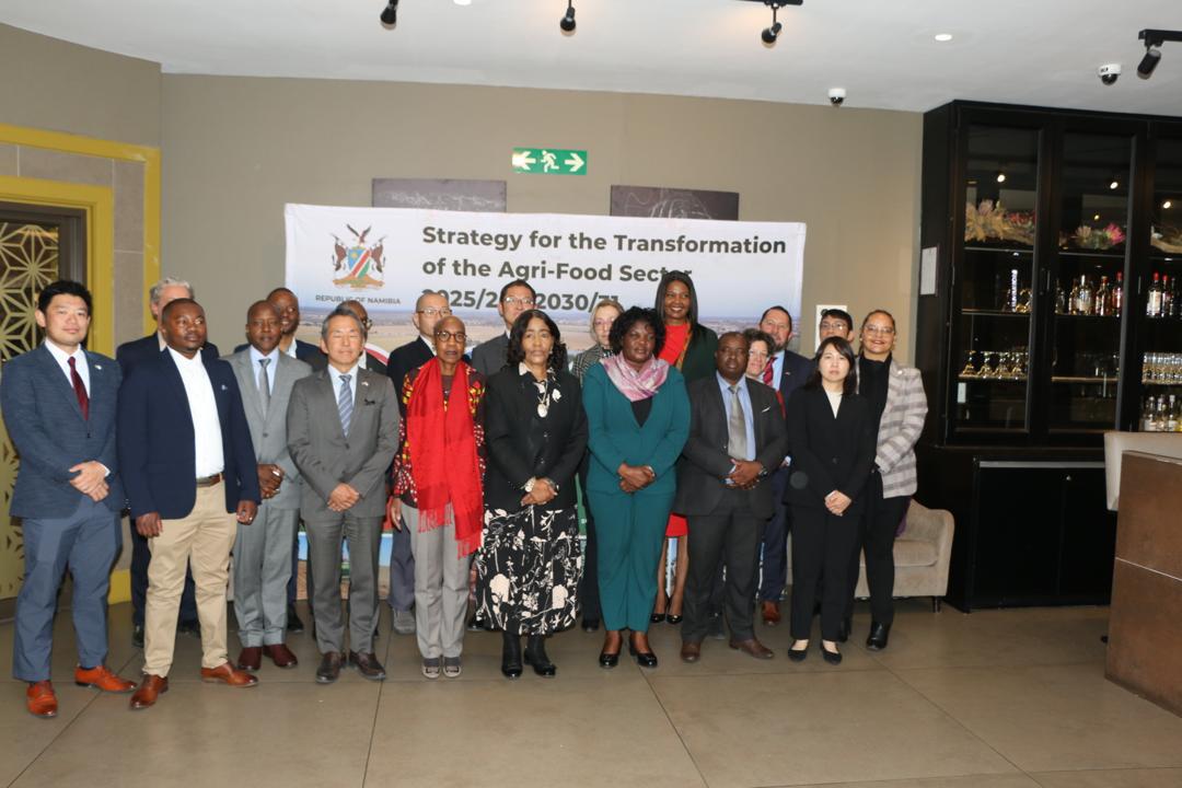 UNNamibia's tweet photo. Development Partners reaffirmed their readiness to align support behind Government priorities under #STAS. Coordinated partnerships can accelerate implementation, strengthen impact and advance 🇳🇦's agri-food transformation. #PartnershipsForSDGs #NDP6 https://t.co/eYbnSb41zF