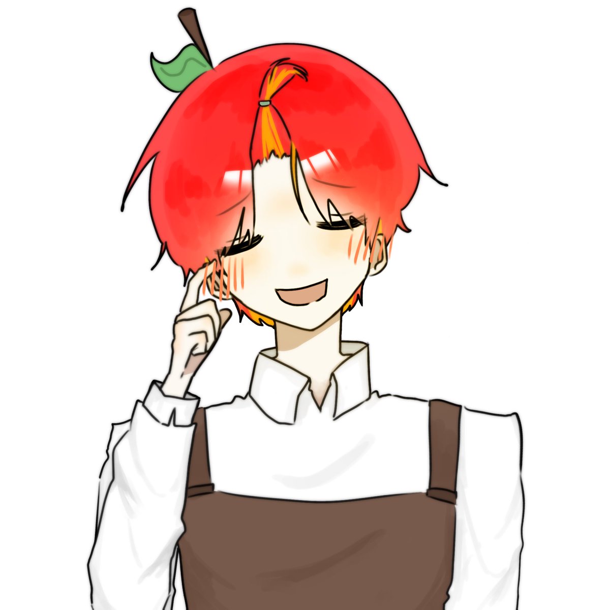 bxccya's tweet photo. 아무도 저에게 그림 그릴 거리를 주시지 않아 삐졌습니다 사과머리 한 사과나 보세요 흥 https://t.co/48Bq7DcVTd