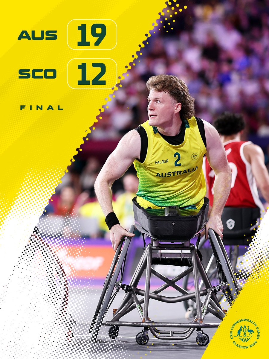 BasketballAus's tweet photo. READY TO DEFEND THE TITLE 🥇  

The Wombats are playing for gold at 3:30am AEST  

Next up ➡️ our Gangurrus women take on Jamaica at 10:30pm!

Live on Seven and 7plus Sport.

#GoWombats | #Glasgow2026 https://t.co/GPmNiq2GlP