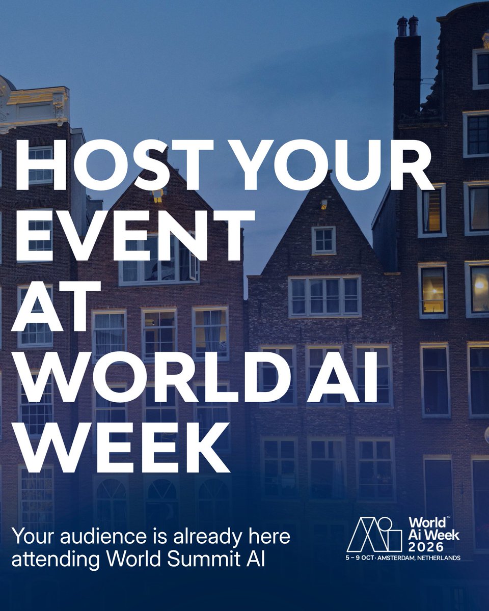 World Summit AI: We do AI different. tweet media