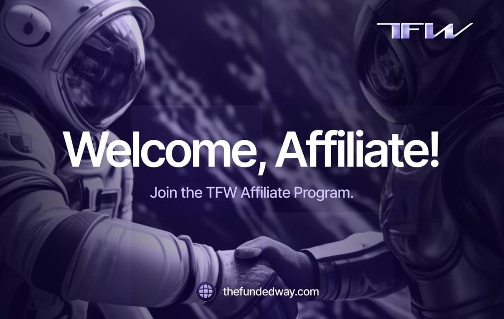 THEFUNDEDWAY's tweet photo. 💸 Earn with The Funded Way — even without trading.

▶️ Start monetizing your audience today.
Apply through our Affiliate Program and become a The Funded Way partner.

https://t.co/BCeL9nMiIF https://t.co/eu10mEKU7j