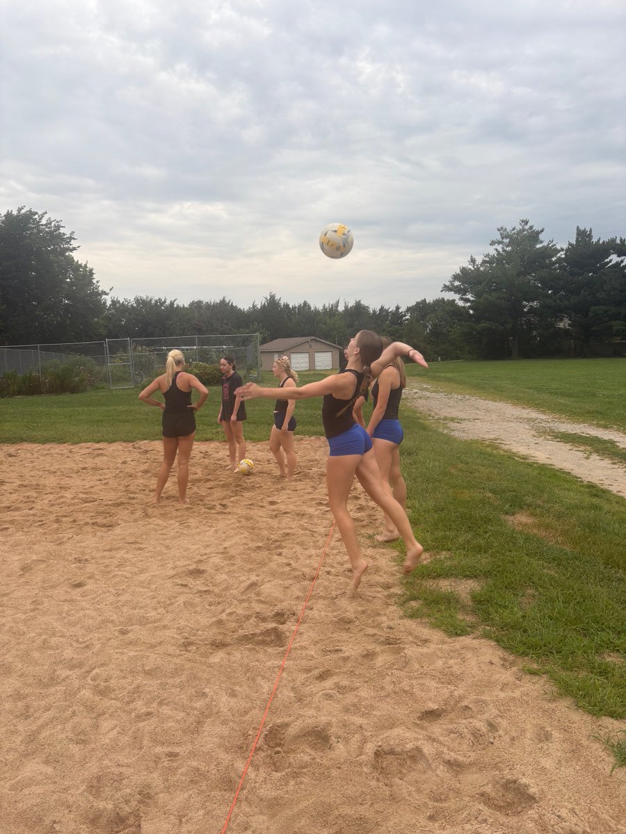 OWestVB's tweet photo. Sand Tourney set to begin! https://t.co/Y0u1mqIxDn