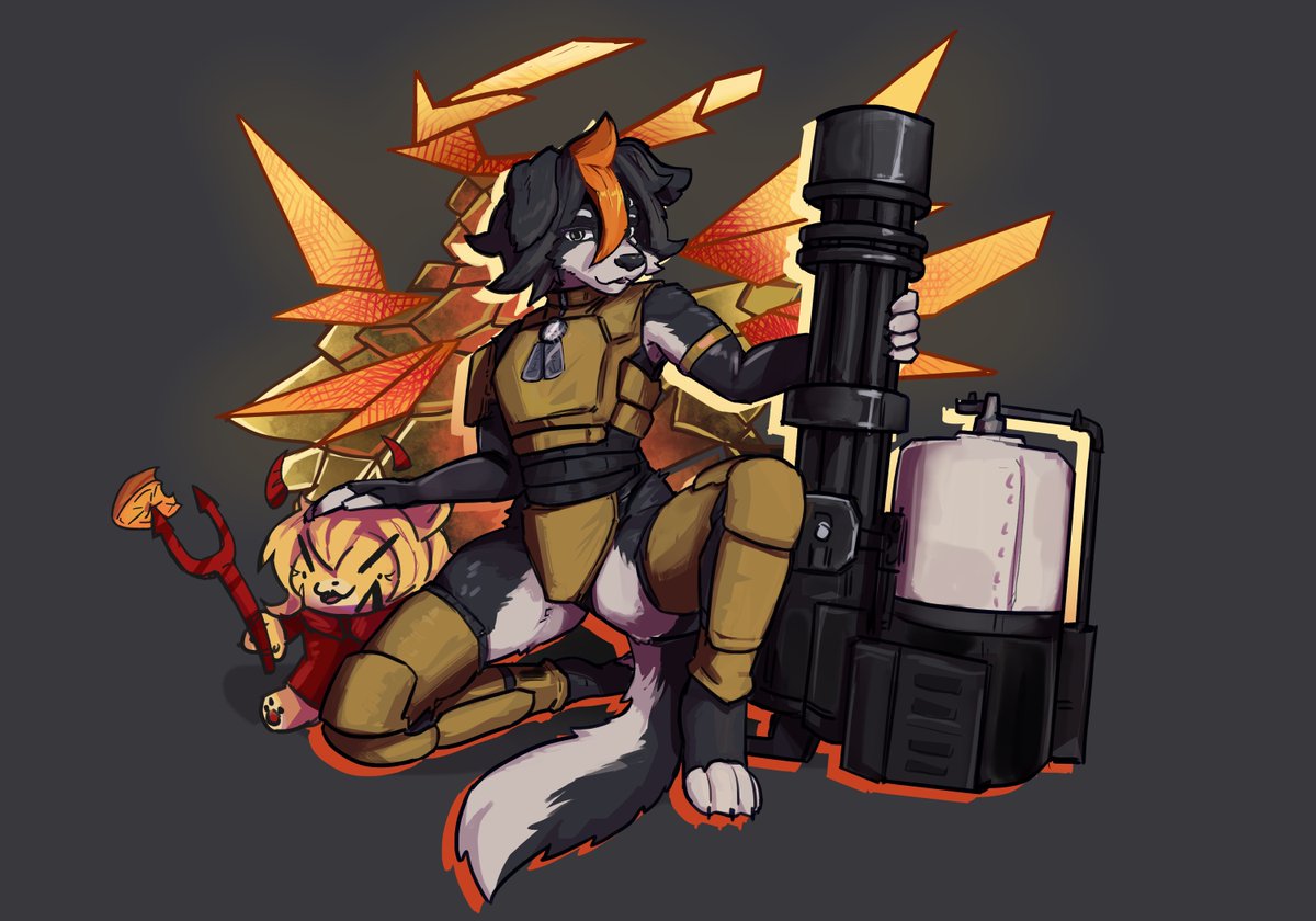 Cordus26's tweet photo. Finally finished this artwork for my friendo https://t.co/ghKReLbbpL