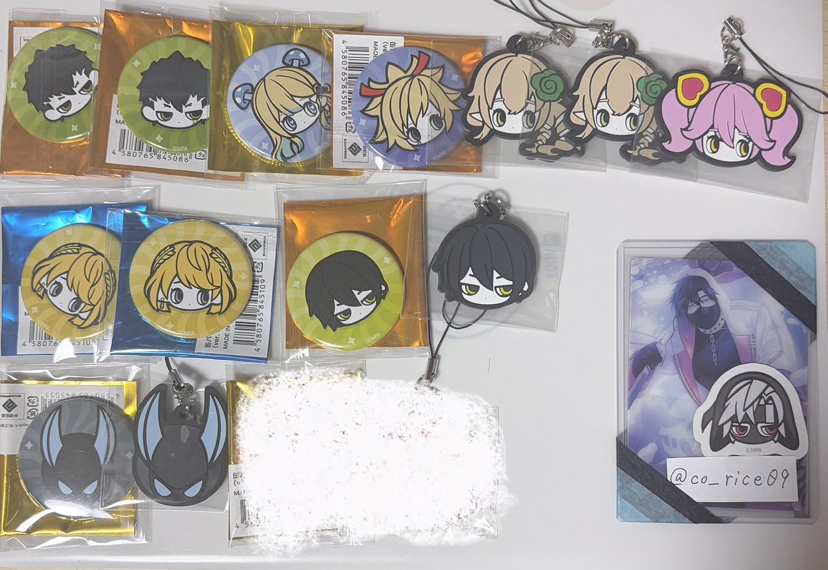 co_rice09's tweet photo. #コンパスグッズ交換 
 #コンパス交換 
ポッピンヒーローズ ミニアクスタ
ラバスト 缶バッジ

譲: 画像1.2

求: 画像3

福岡キャラバン手渡し(仮約束可)
郵送📮どちらか

お気軽にお声かけください！ https://t.co/gPkMElMcZP