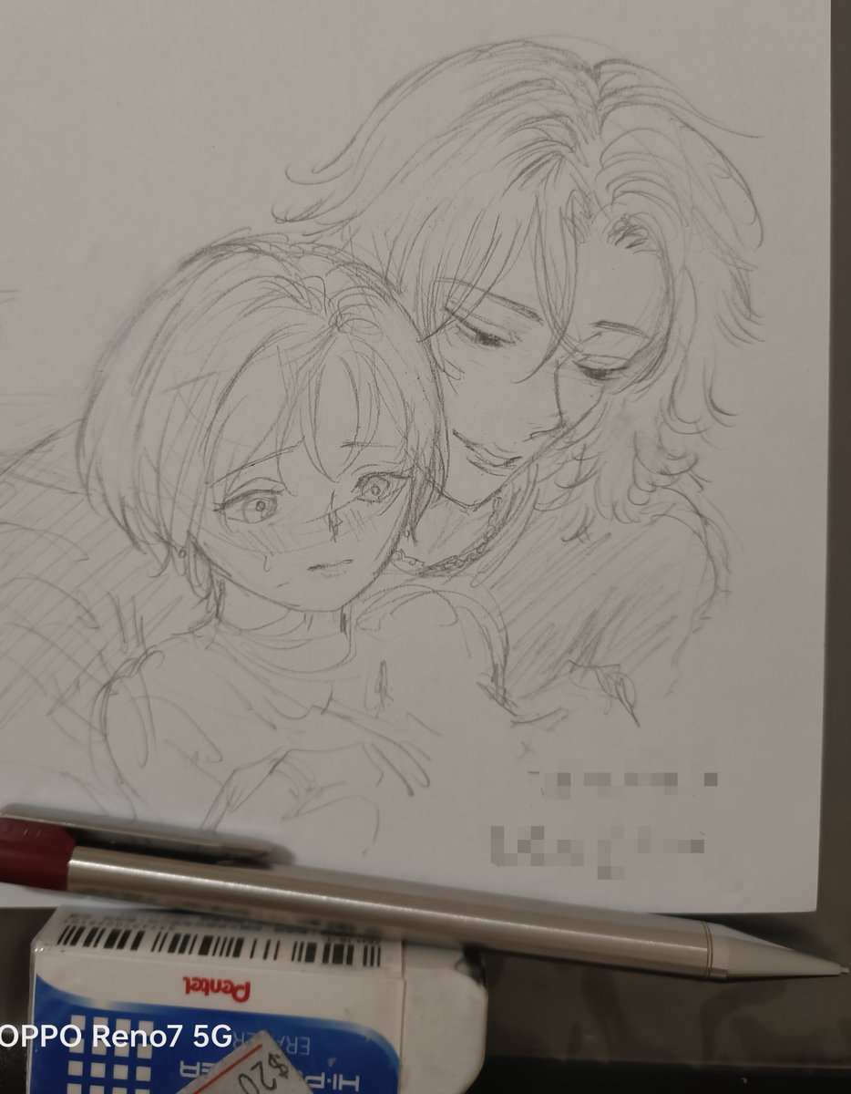 nini97109's tweet photo. 自動筆+橡皮+a4~就可以畫ㄉ很開心🙂‍↕️ https://t.co/BUvz0Vt94g