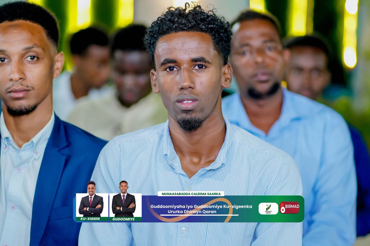 UrurkaIDS's tweet photo. Guddoomiyaha Ururka Iskaashatada Dhallinyarada Soomaaliyeed (IDS), Mudane Maxamed-Amiin Nuur, iyo Madaxa Laanta Muqdisho, Mudane Salmaan Cabdiwali, ayaa ka qayb galay munaasabadda caleemo-saarka Guddoomiyaha iyo Guddoomiye Ku-xigeenka Ururka Dhireen Qaran.

#IDS #DhireenQaran https://t.co/xolSnzk9yS