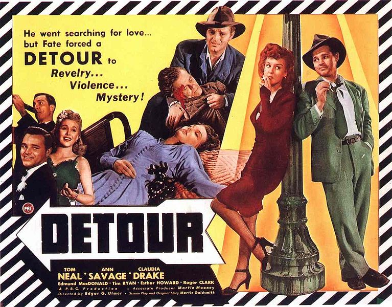 TriviaCinefila's tweet photo. Detour (1945) https://t.co/svdJdn4Cpy