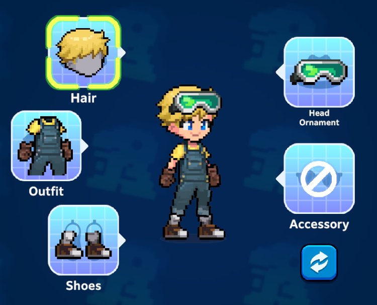LurkyRacccoon's tweet photo. @Digimon_up_en #DigimonUP_TamerStyle
We don't see enough overalls ! https://t.co/wUZT02APSu