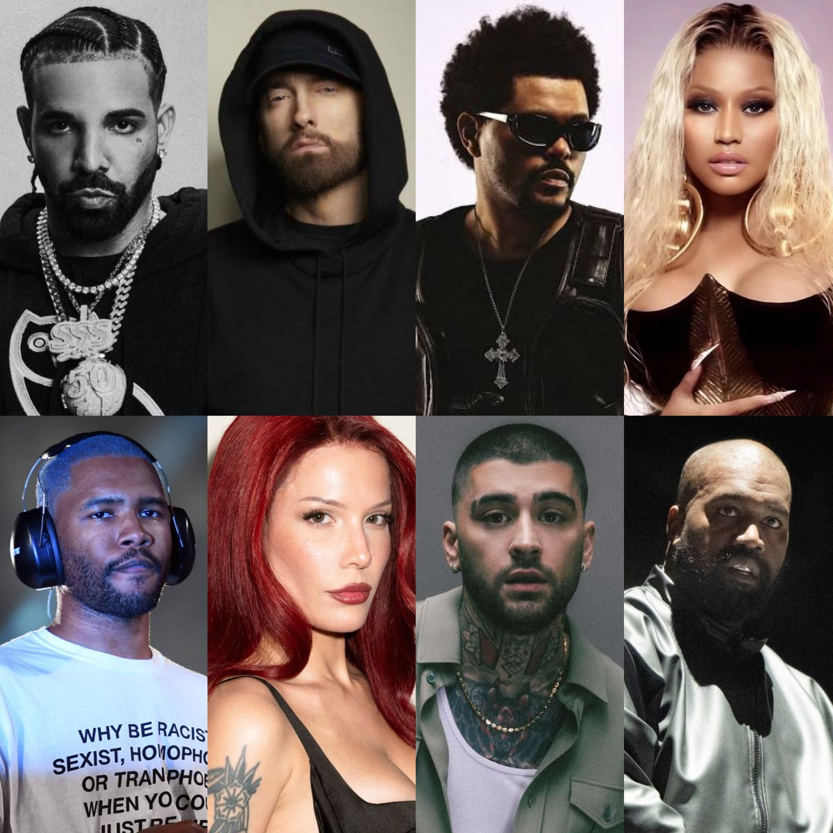 TheePopCore's tweet photo. BTS join a growing list of major artists who have publicly criticized or distanced themselves from the GRAMMYs over the years.

— The Weeknd, Frank Ocean, Drake, ZAYN, Nicki Minaj, Halsey, Eminem, Kanye West and many others have also spoken out against the awards. https://t.co/vR1uNJmvvk