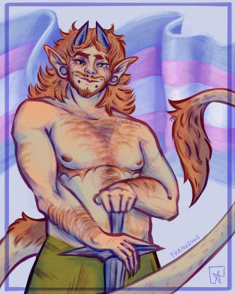 Frankeuke's tweet photo. I know I don’t have any views here now for some reason but I wanted to share that i opened commissions on Vgen! 
Please follow me there to help me get verified 🥹 link in bio 
There, have some of my art https://t.co/OAgM8S4Xjc