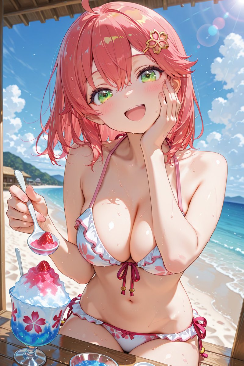 Ciels_AI's tweet photo. This shaved ice is so good!

さくらみこ（ホロライブ）
SFW https://t.co/6Qgfxl36Kh