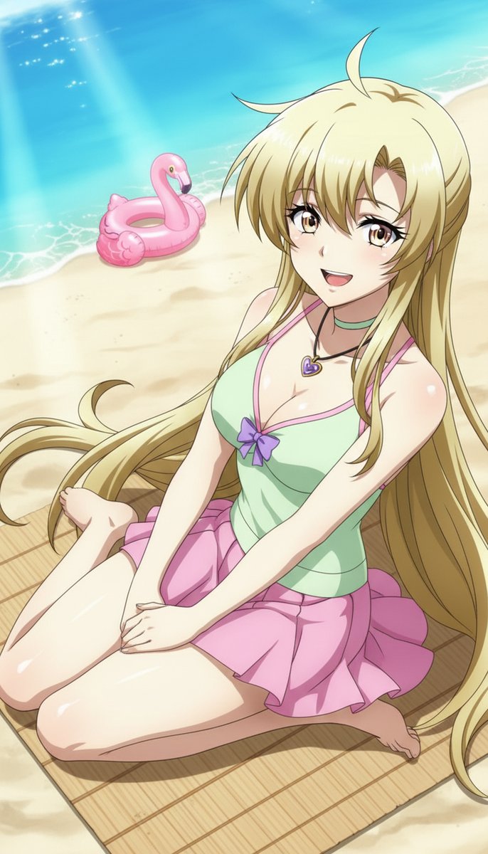 miakokaulitz's tweet photo. Liana: "Do you think this outfit suits me?"

Concept: Hot Summer
Base: AI 
Refinement: Hand-painted eyes and highlights on the face, accessories
Type: Edit

#AIillustration #AIart #AIArtistCommunity #LangrisserMobile #Langrisser https://t.co/w8k7rhKaiS