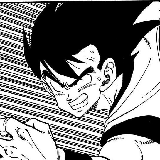 HoniPrv5645's tweet photo. oh hey remember when goku used to have an actual hair? https://t.co/j3wjUlsffs