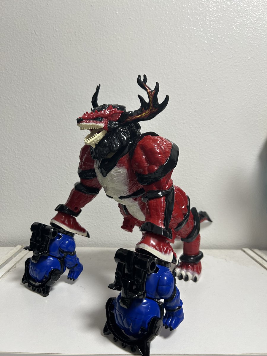 kohfull's tweet photo. 現状唯一オメガホーンを介さなくても武装合体出来るゴウカクだけど、オメガホーンが無いとかなり貧相に見える
オメガホーンって大事 https://t.co/GyFxf5sAhG