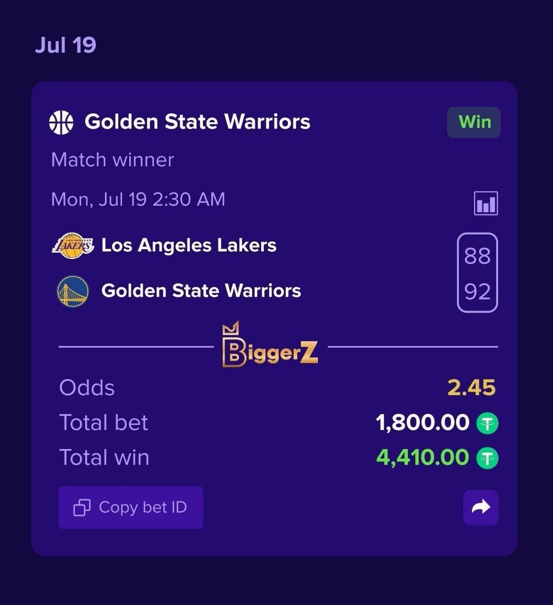 elvin_11e's tweet photo. Woke up to a nice bag. BiggerZ V2 is just built different for these late-night plays.
Another one for the Crypto Casino chronicles. https://t.co/Fl84rhTbYv